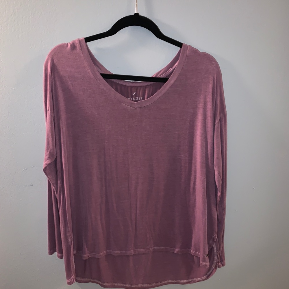 Loose fitting long sleeve, soft and sexy AE